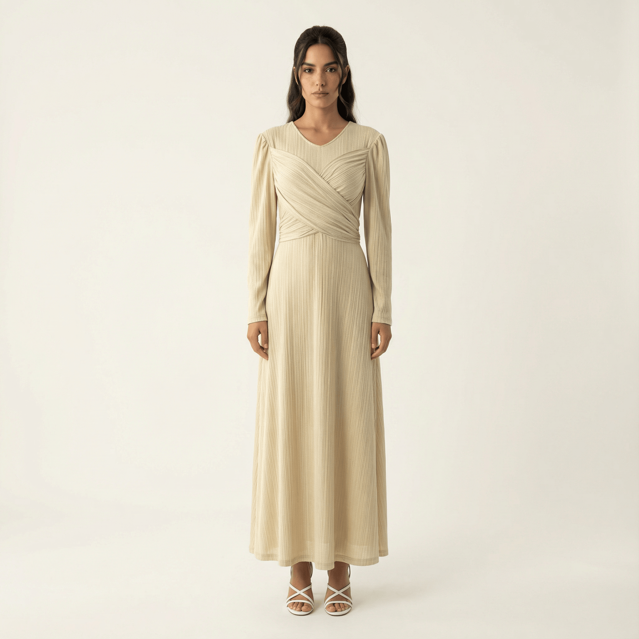 v neck t shirt dress maxi Shewin V Neck Hidden Pocket Splits Maxi T-shirt Dress | Black